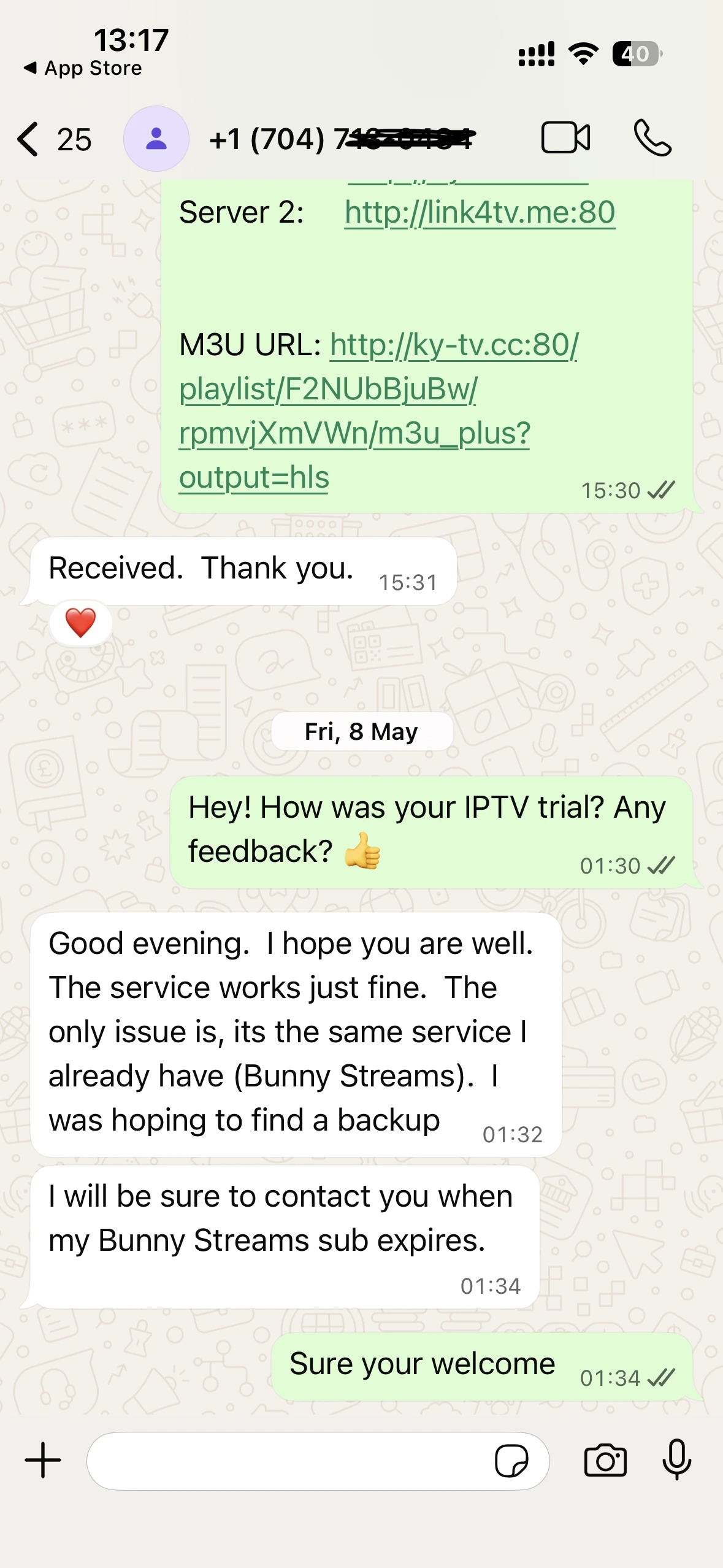 IPTV Canada customer review