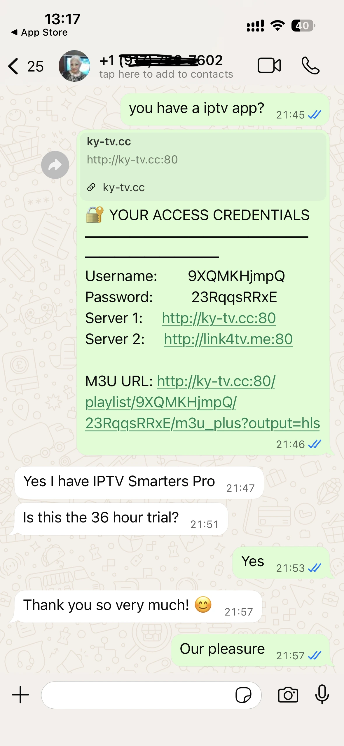 IPTV Canada customer review