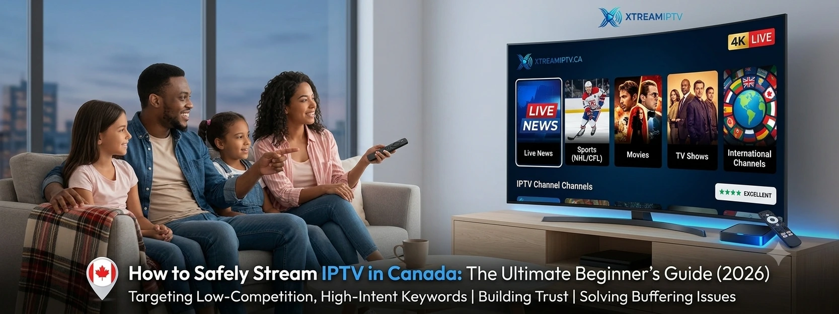 How to Safely Stream IPTV in Canada: The Ultimate Beginner’s Guide (2026)
